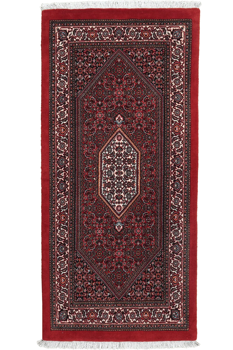 Bidjar Bookan · Handgeknüpft – Rot, 147x69 cm