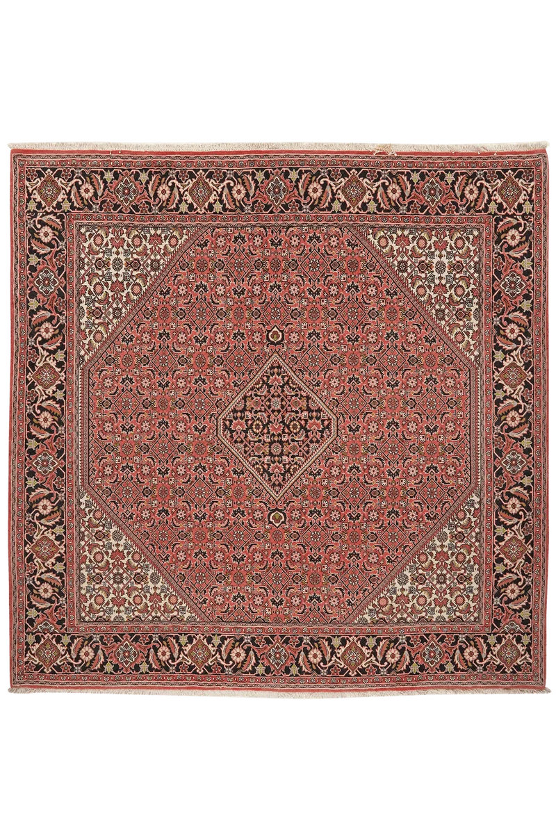 Bidjar Zandjan · Handgeknüpft – Rot, 198x201 cm