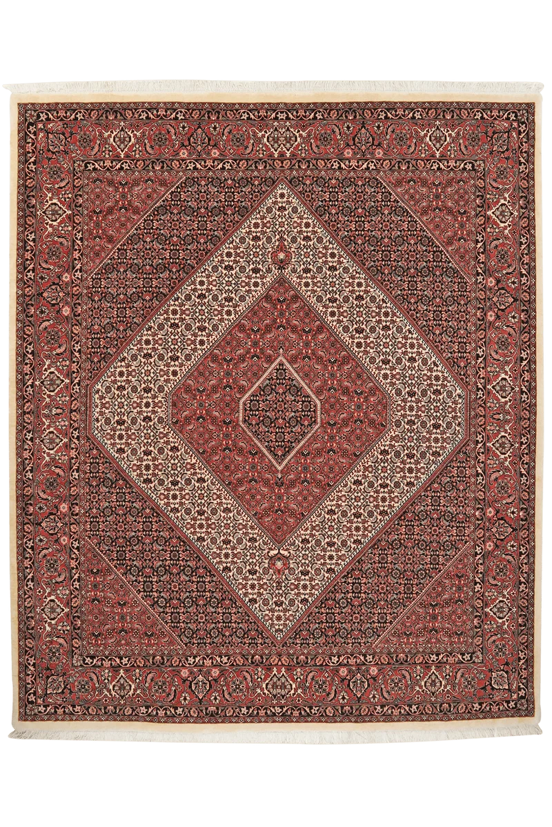 Bidjar Bookan · Handgeknüpft – Blau, 247x207 cm