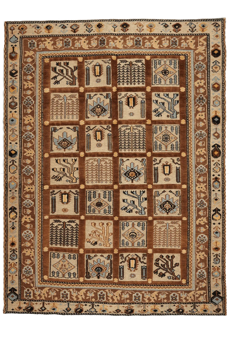 Kelim Belutch · Handgewebt – Braun, 164x123 cm