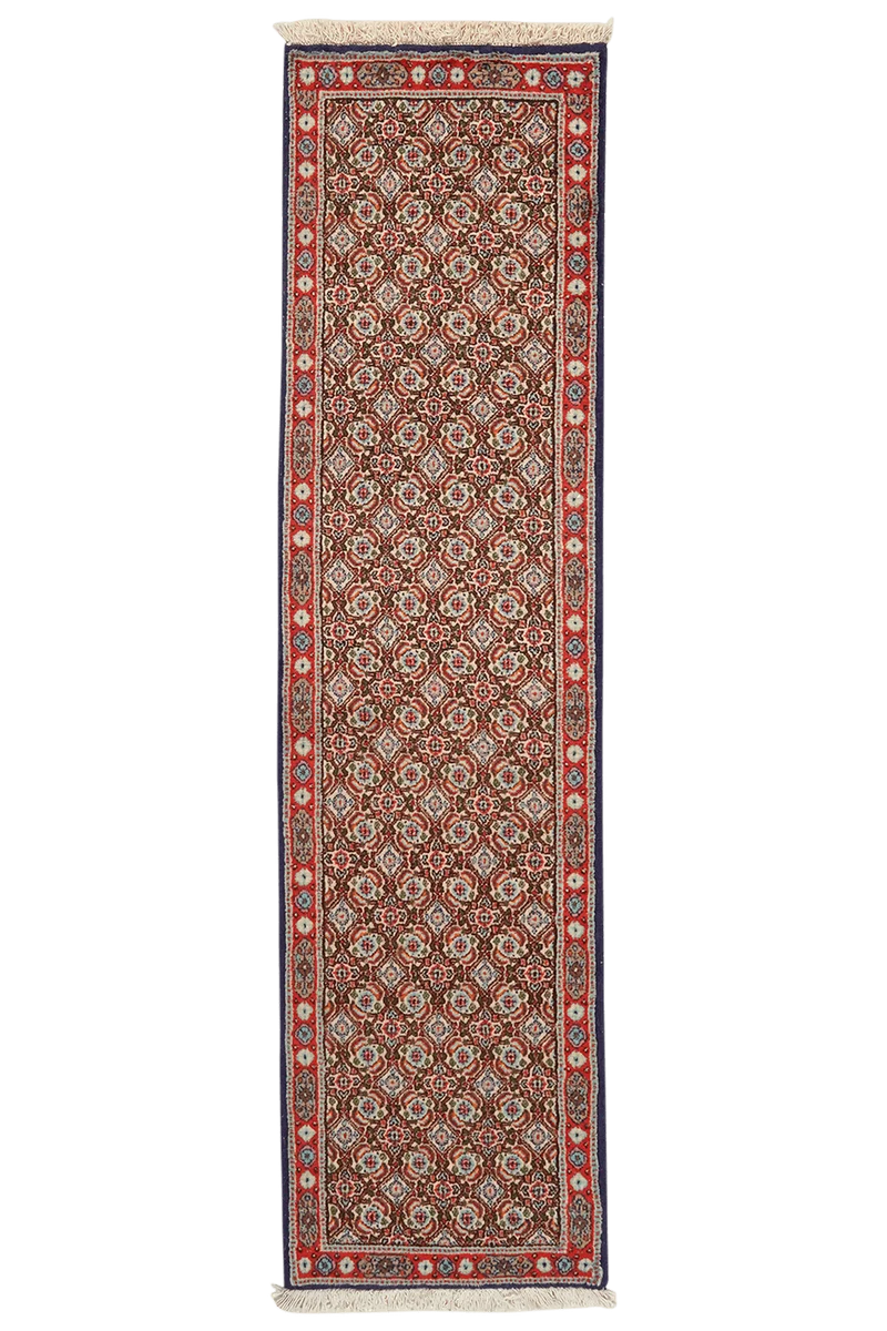 Moud Mahi · Handgeknüpft – Beige, 192x48 cm