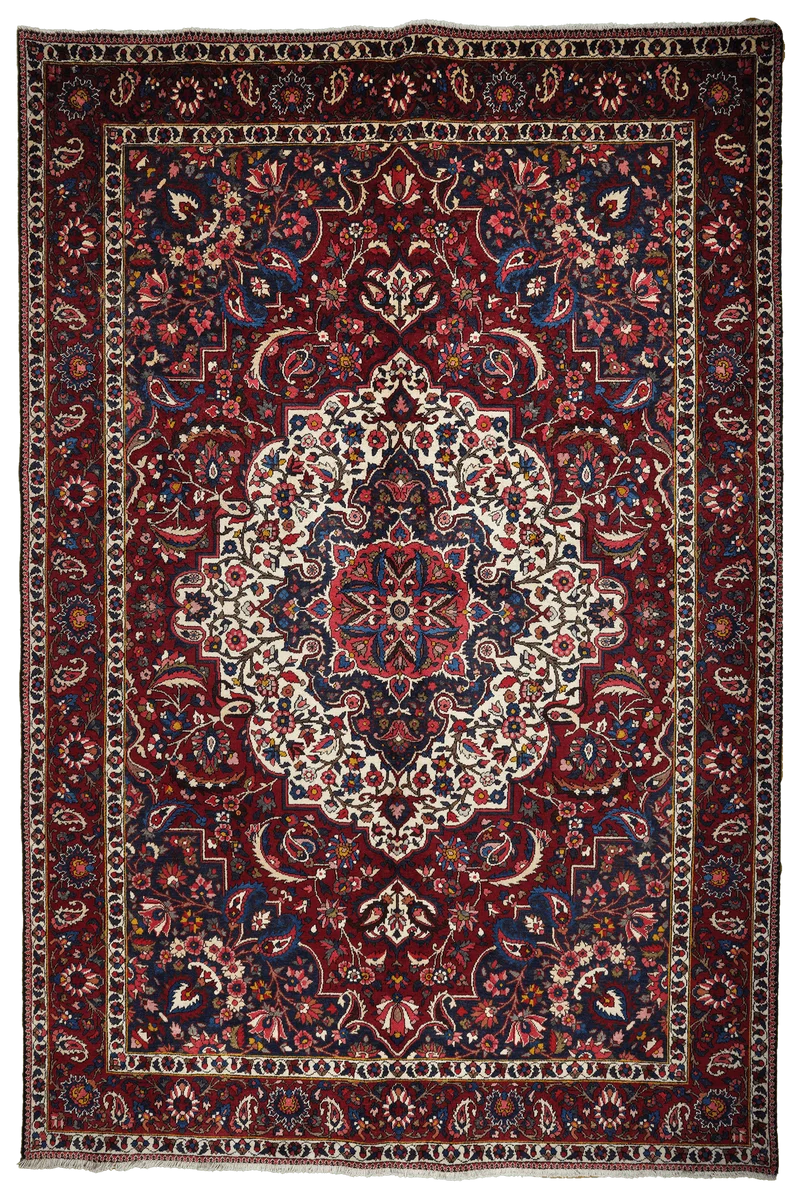 Bakhtiar · Handgeknüpft – Rot, 315x211 cm