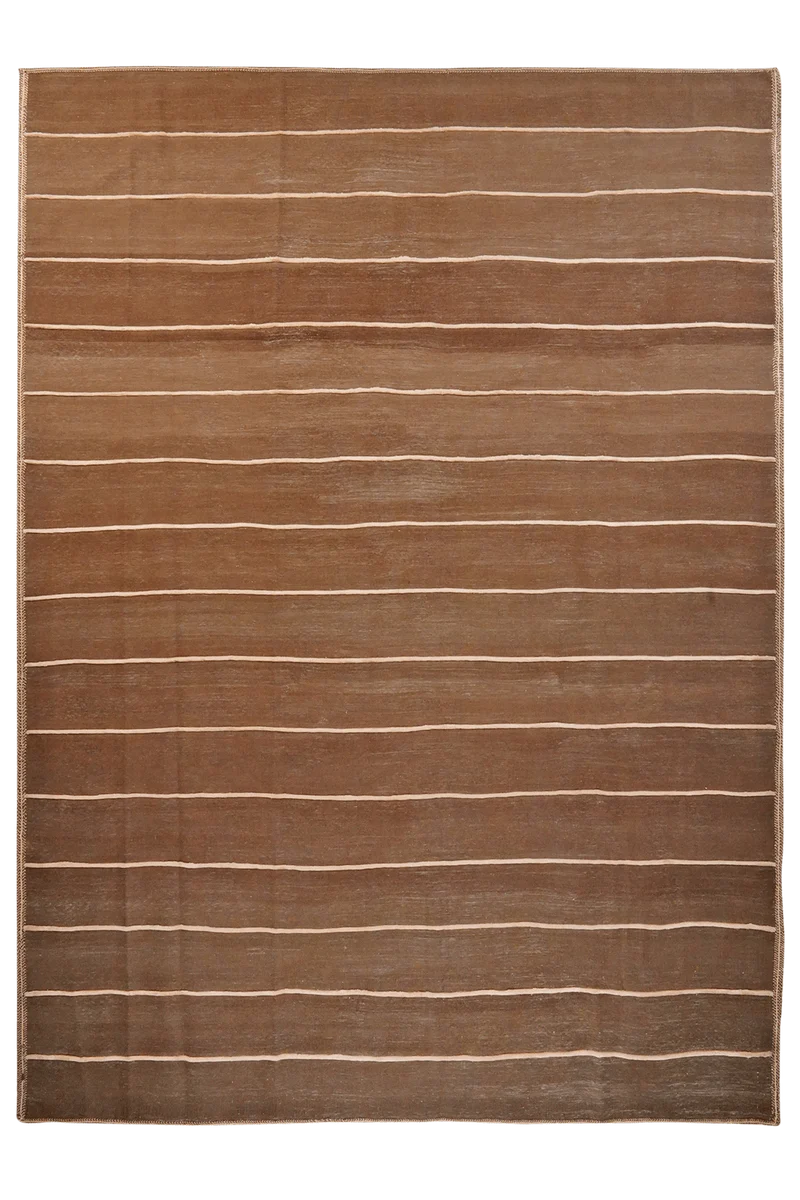 Kelim Afshar · Handgewebt – Braun, 345x249 cm