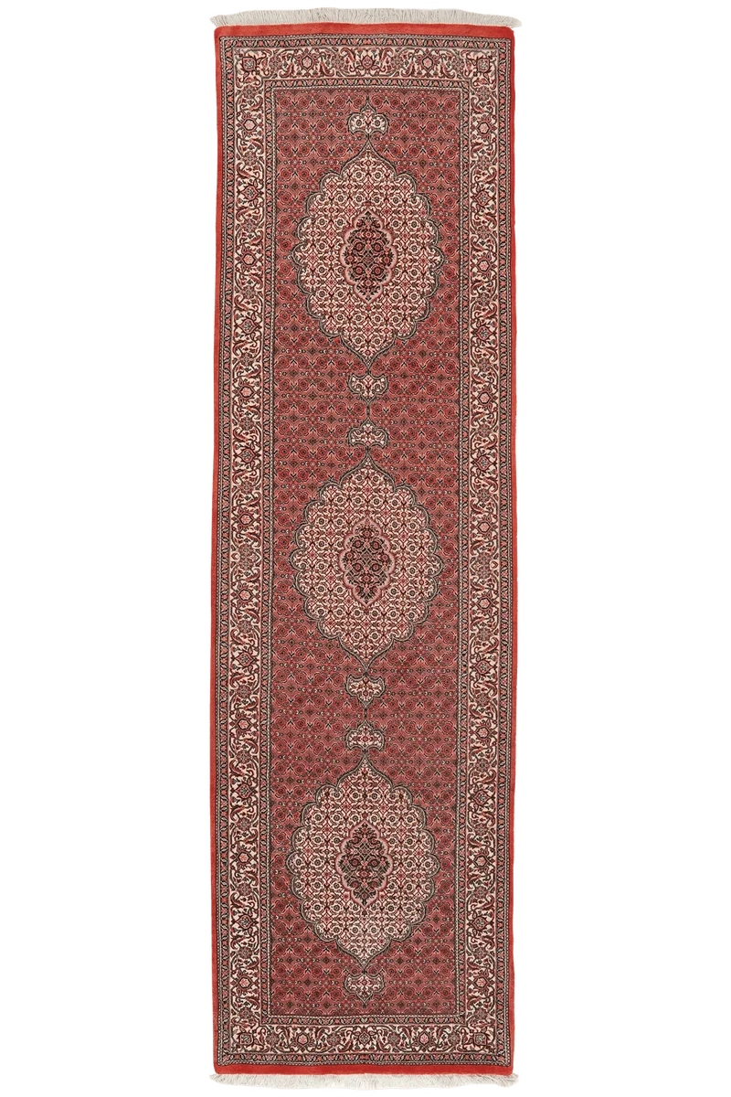 Bidjar Bookan · Handgeknüpft – Rot, 302x87 cm