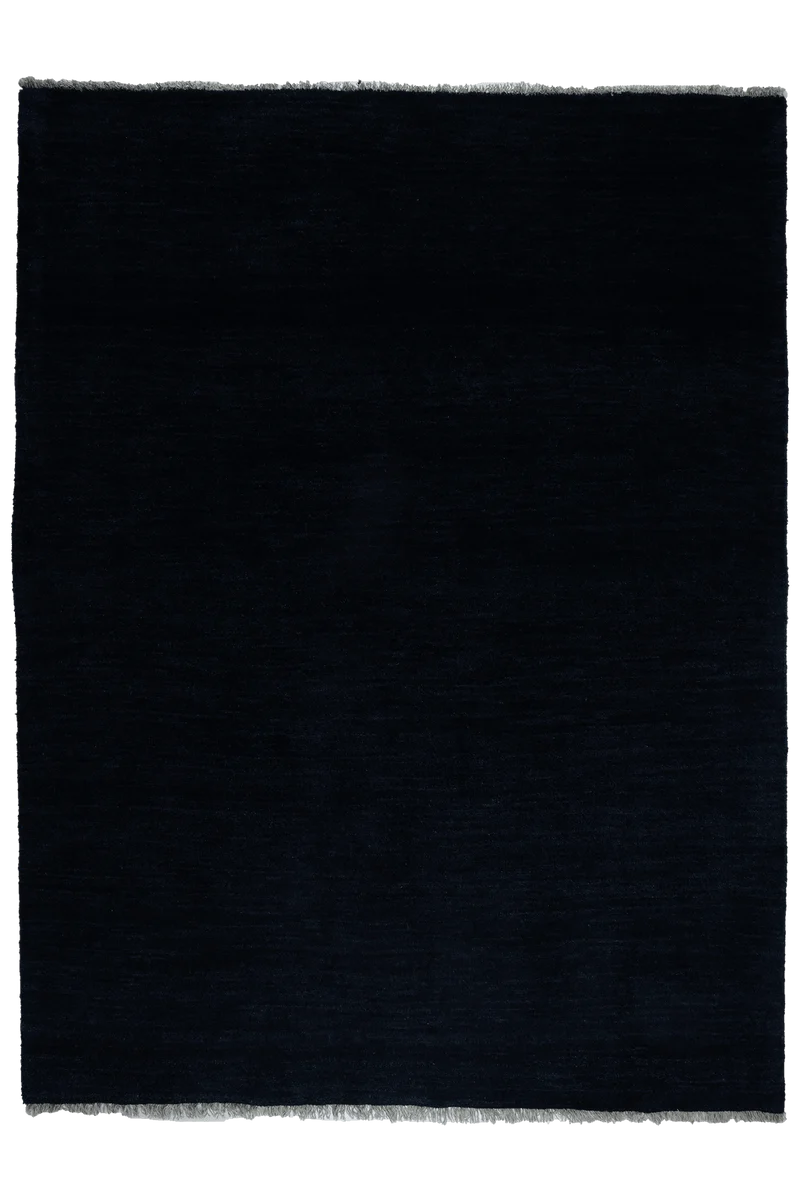 Gabbeh · Handgeknüpft – Blau, 203x155 cm