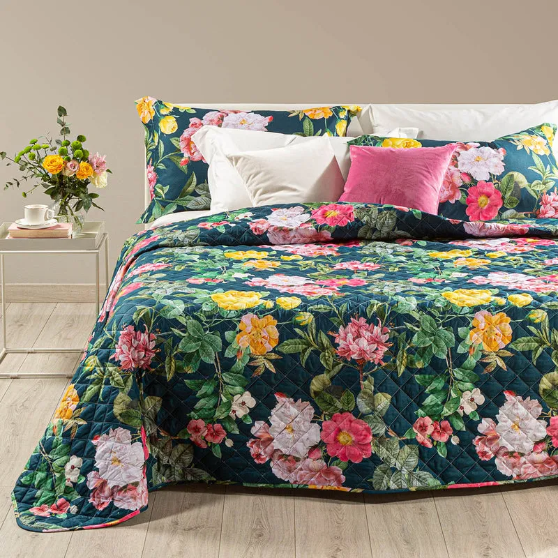 Copriletto Primaverile belvedere Garden in Cotone 80 gr/mq