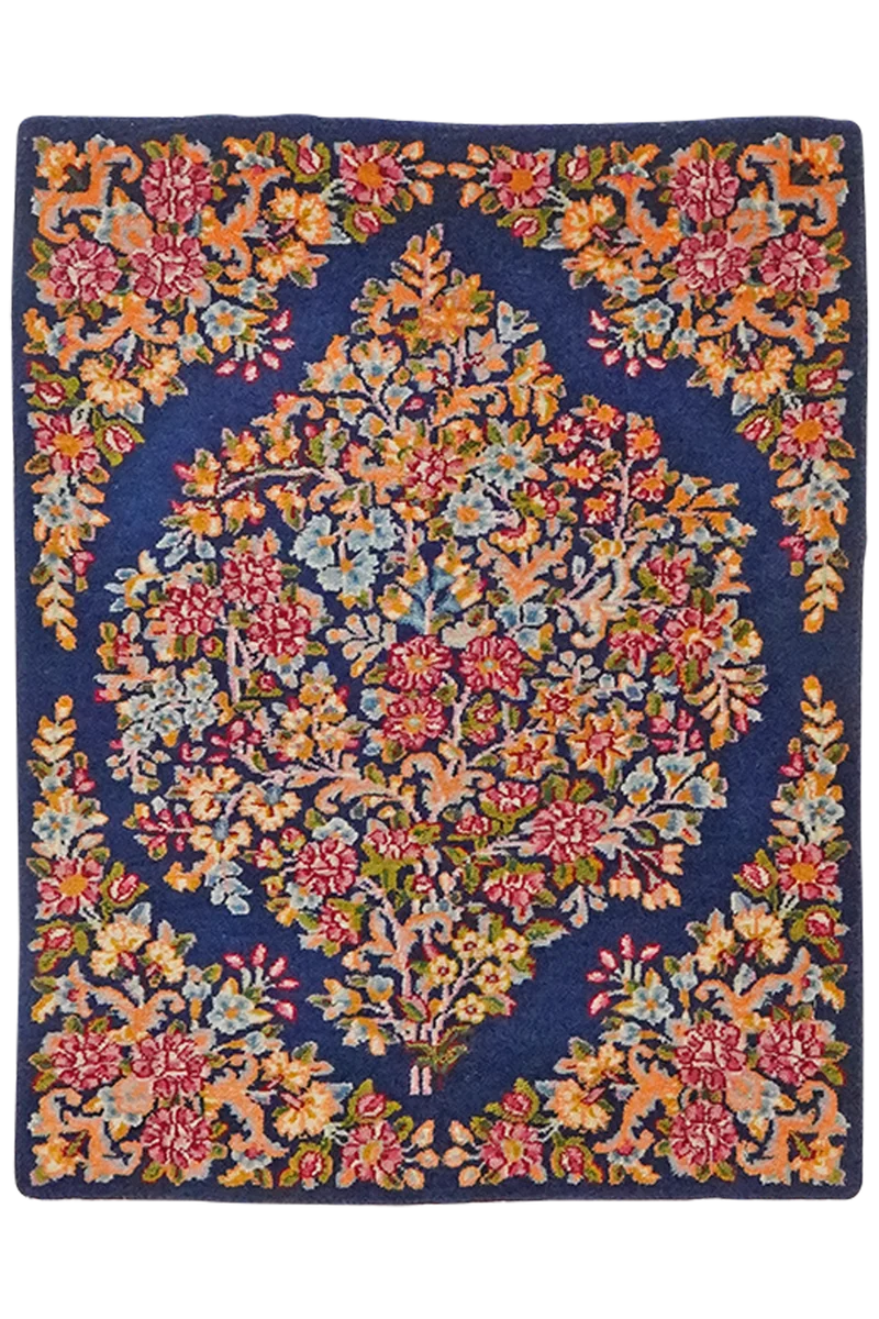Yazd · Handgeknüpft – Blau, 66x52 cm
