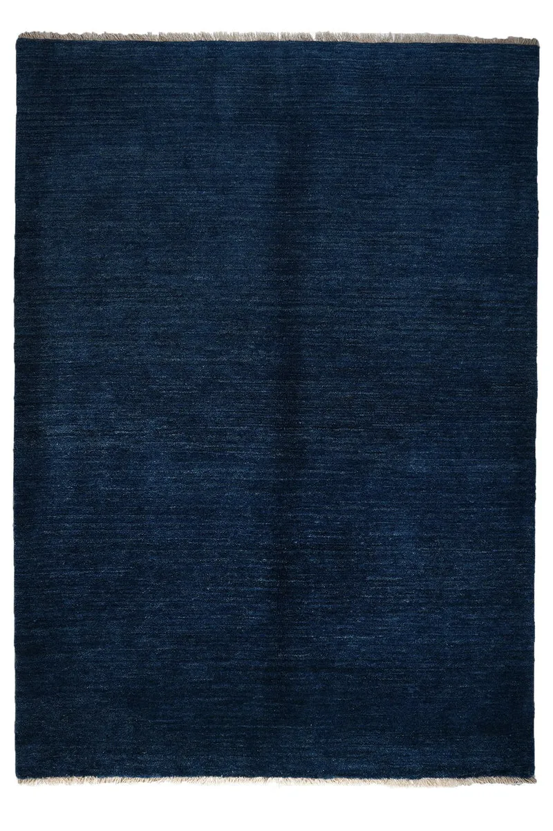 Gabbeh · Handgeknüpft – Blau, 247x172 cm