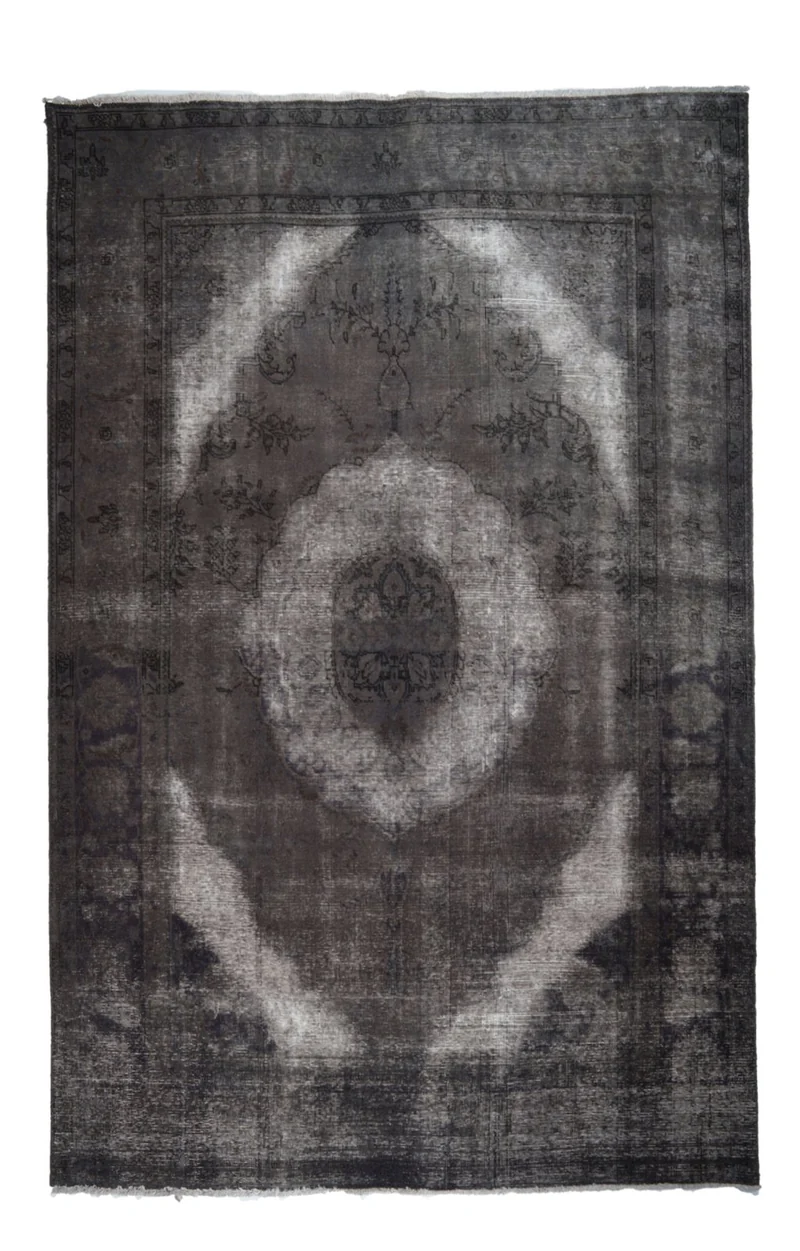 Vintage · Handgeknüpft – Grau, 294x204 cm