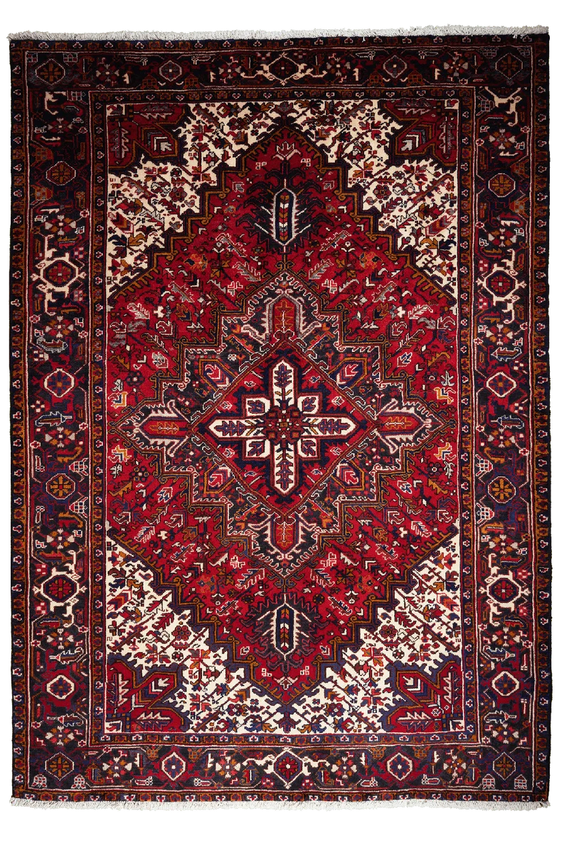 Mehrewan · Handgeknüpft – Rot, 294x207 cm