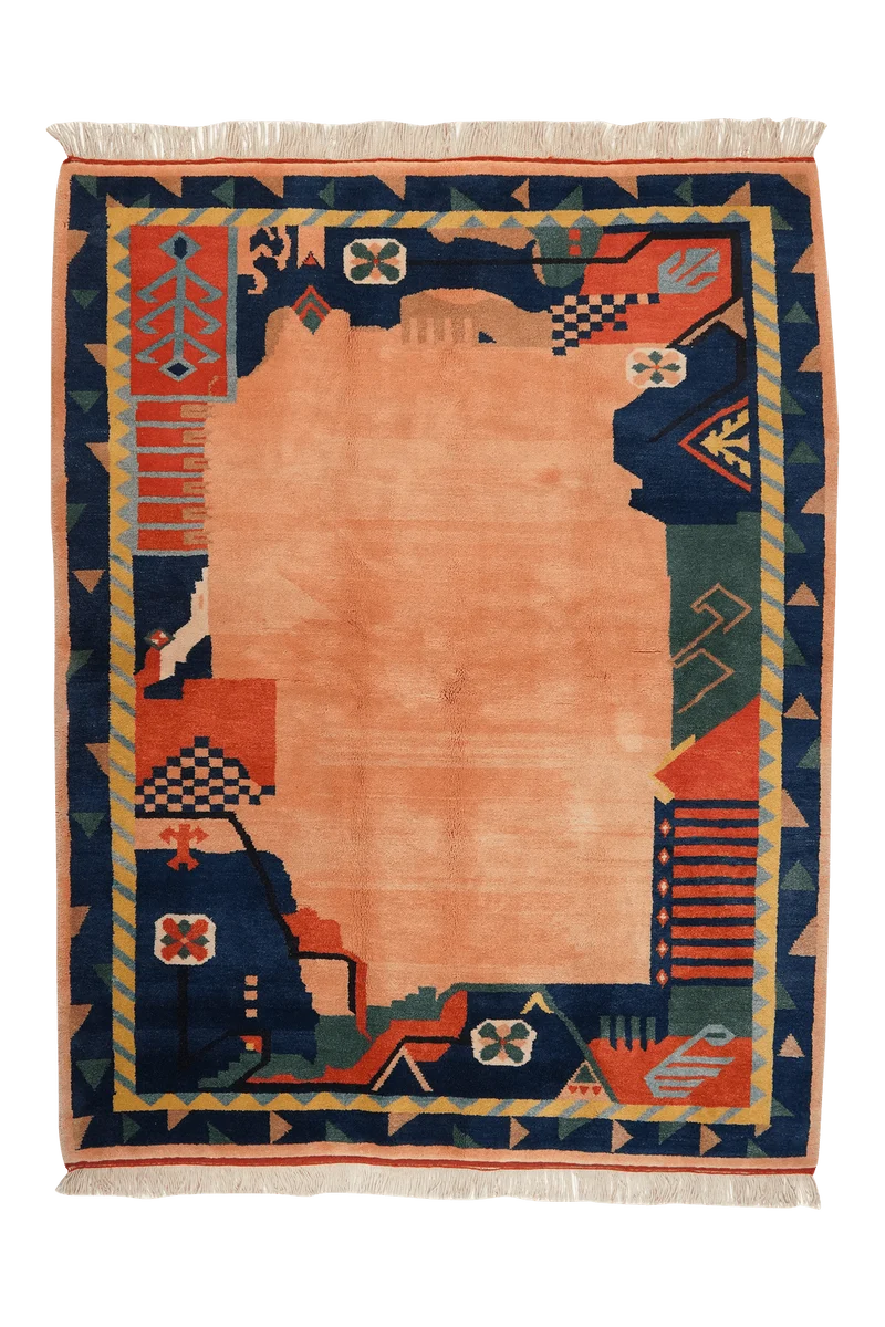 Konya · Handgeknüpft – Orange, 234x176 cm