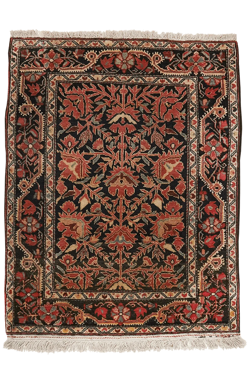 Farahan · Handgeknüpft – Blau, 75x57 cm