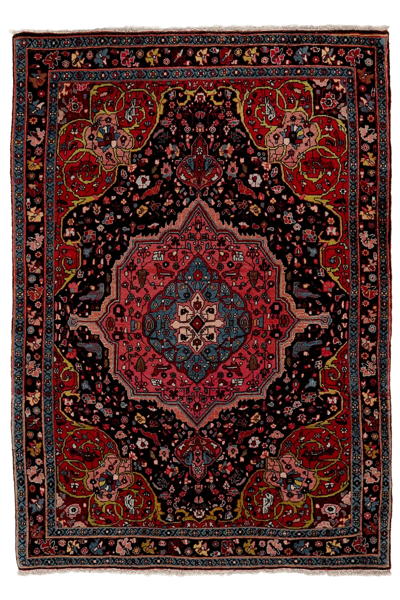Bidjar · Handgeknüpft – Blau, 159x112 cm