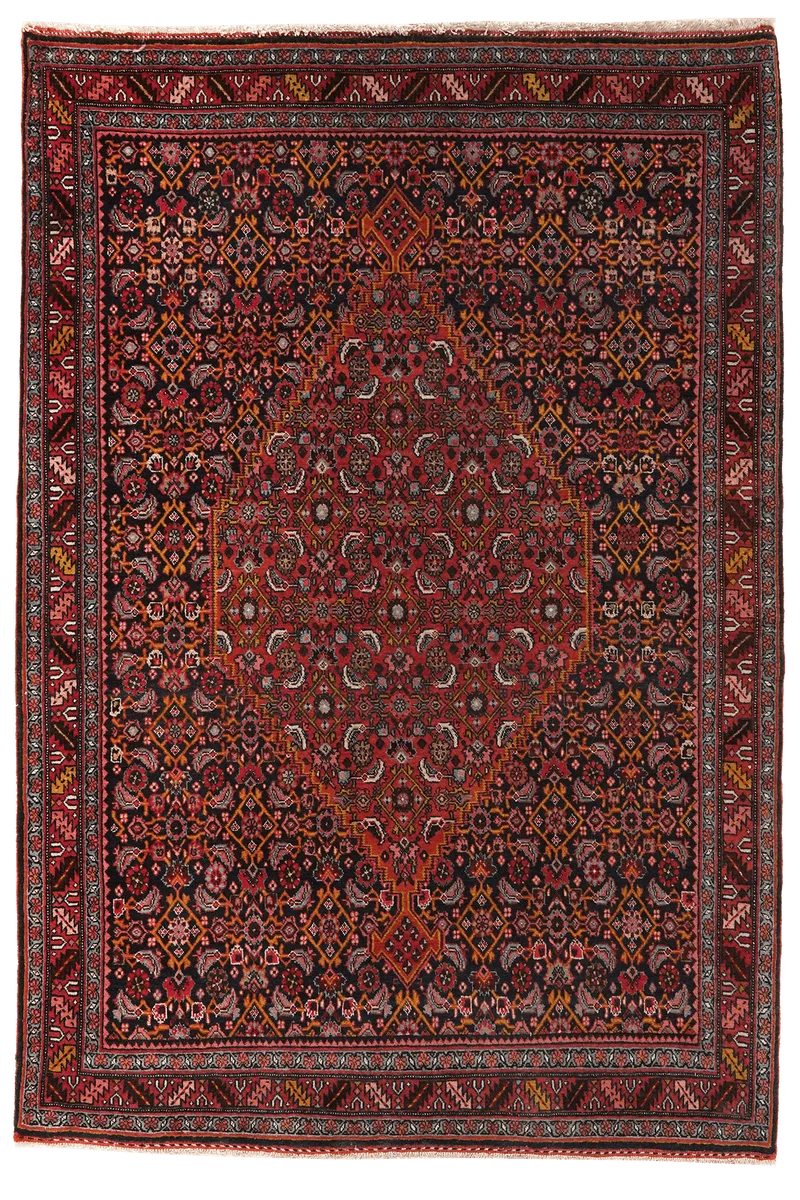 Bidjar · Handgeknüpft – Blau, 163x117 cm