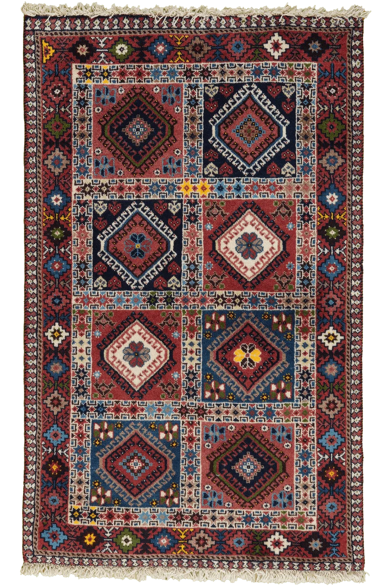 Yalameh · Handgeknüpft – Bunt, 128x78 cm