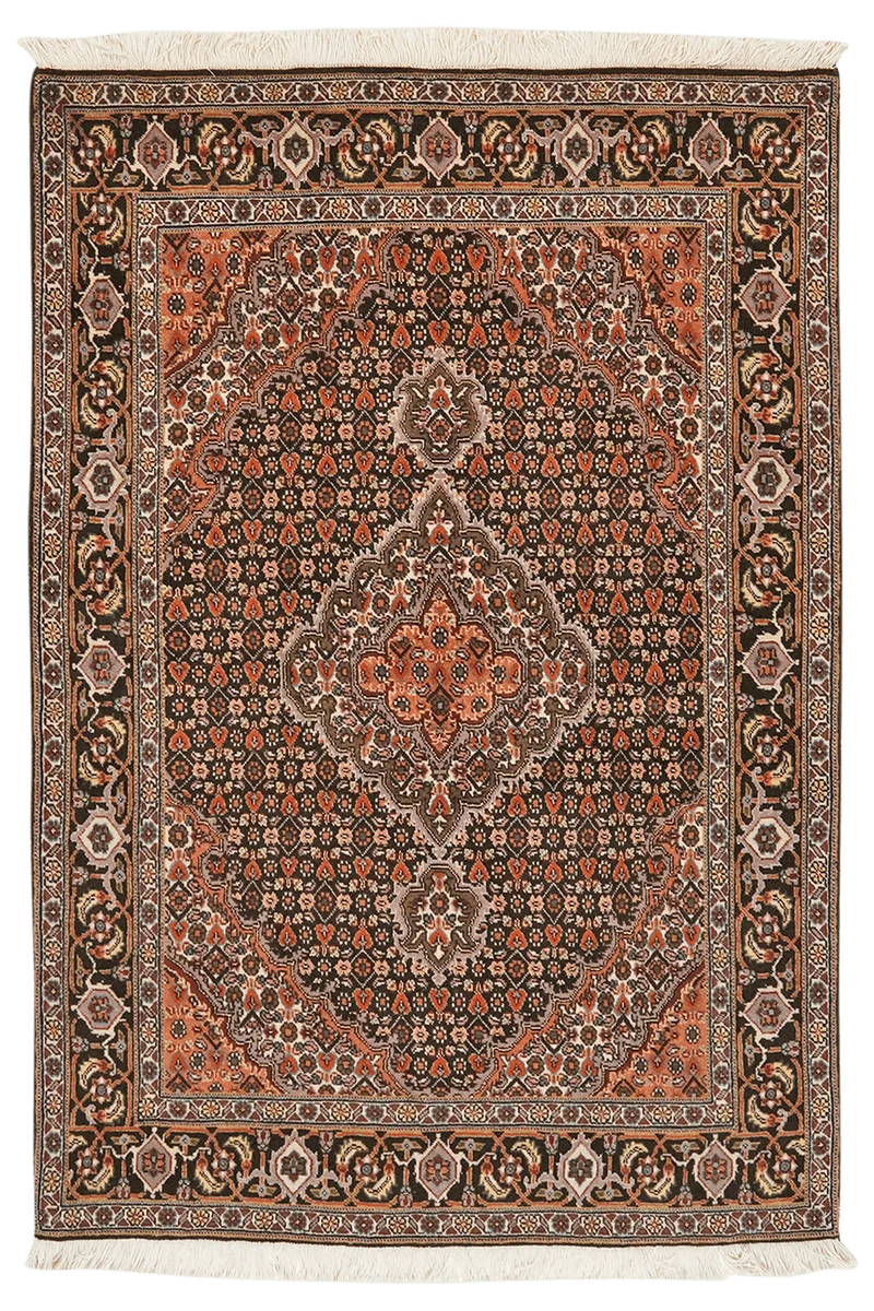 Tabriz 40 Raj · Handgeknüpft – Blau, 150x104 cm