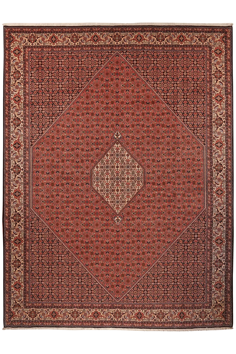 Bidjar Zandjan · Handgeknüpft – Rot, 393x298 cm