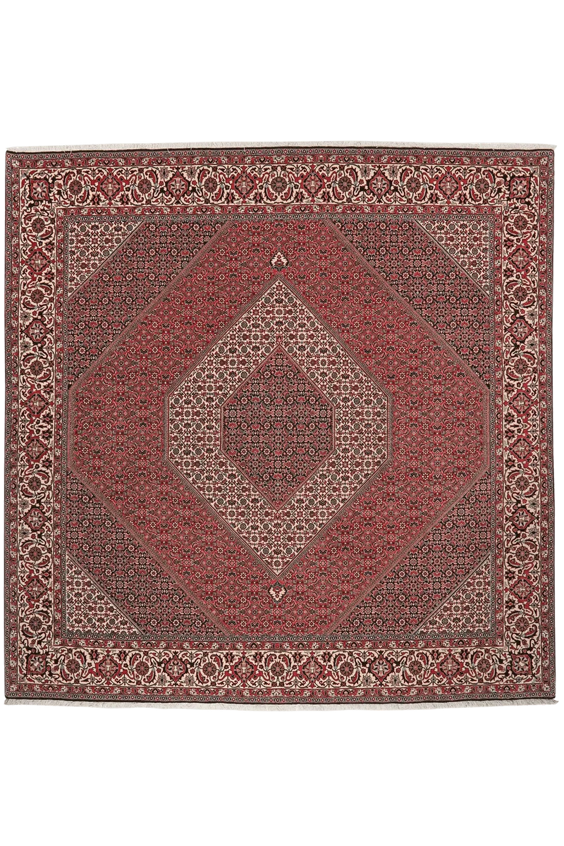 Bidjar Bookan · Handgeknüpft – Rot, 256x249 cm