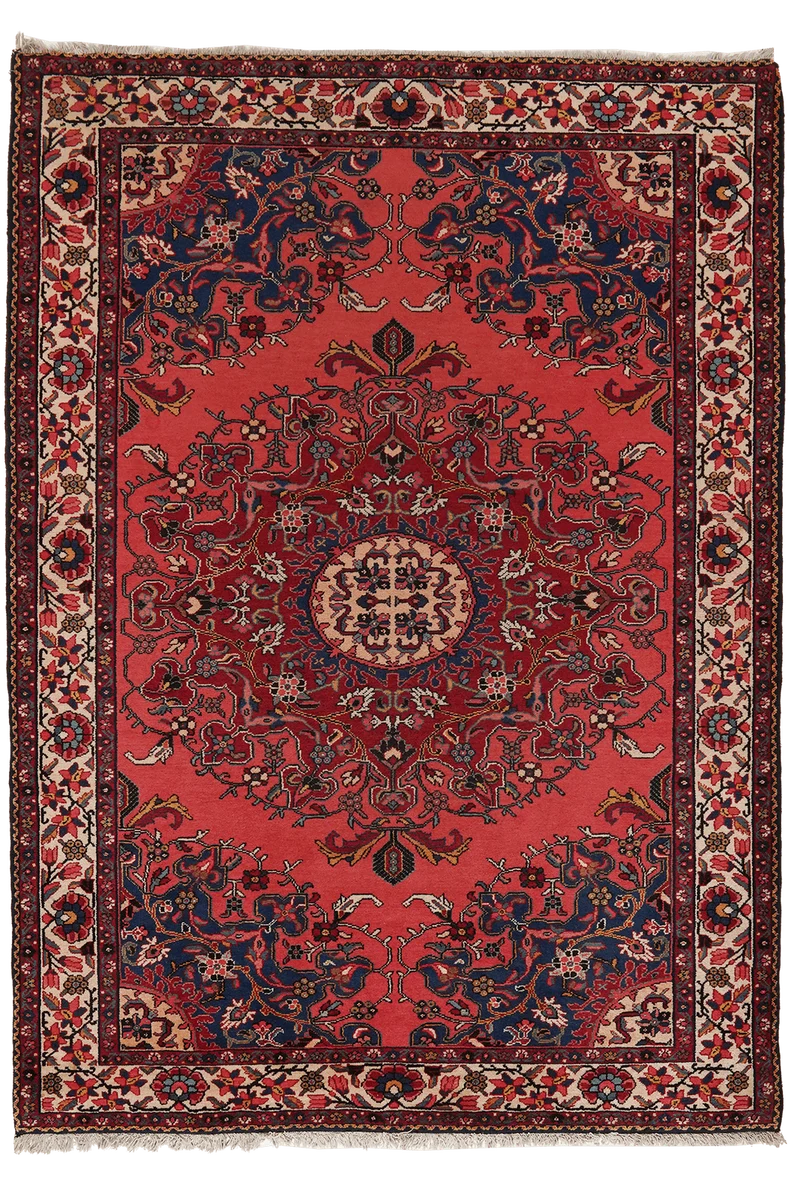 Tafresh · Handgeknüpft – Rot, 195x142 cm