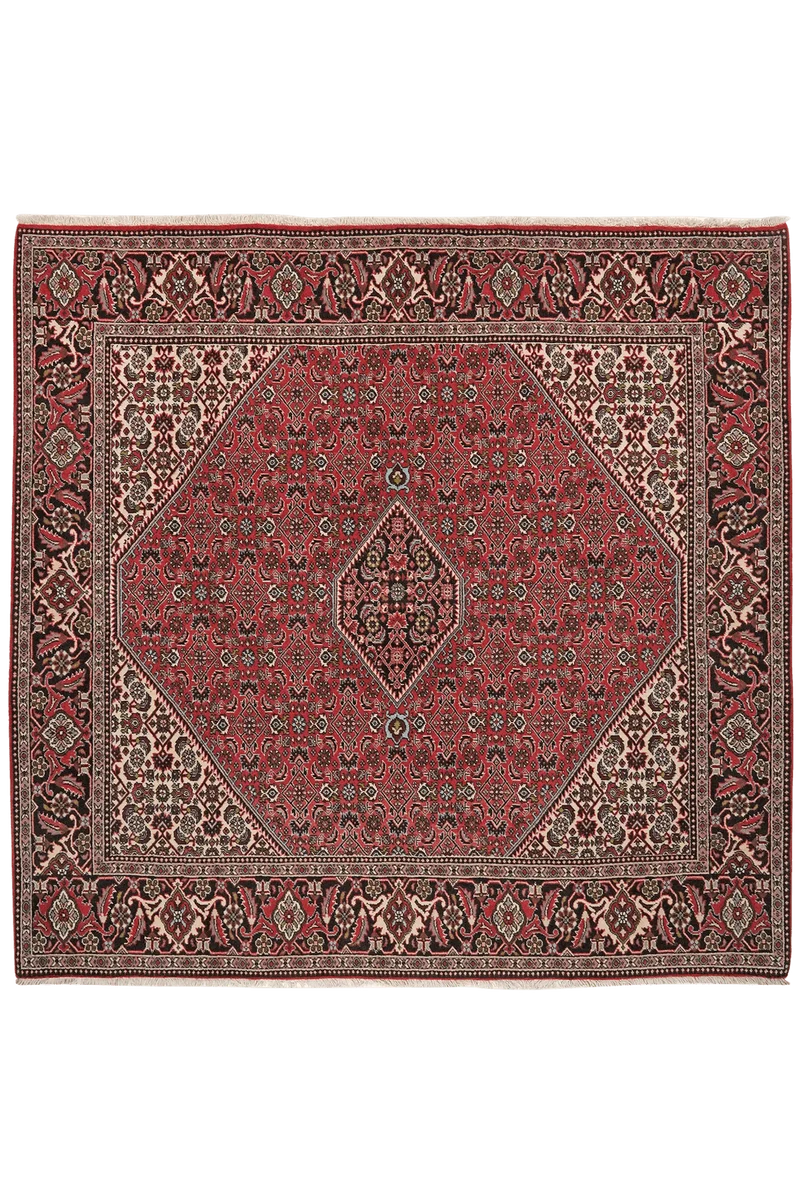 Bidjar Zandjan · Handgeknüpft – Rot, 197x202 cm