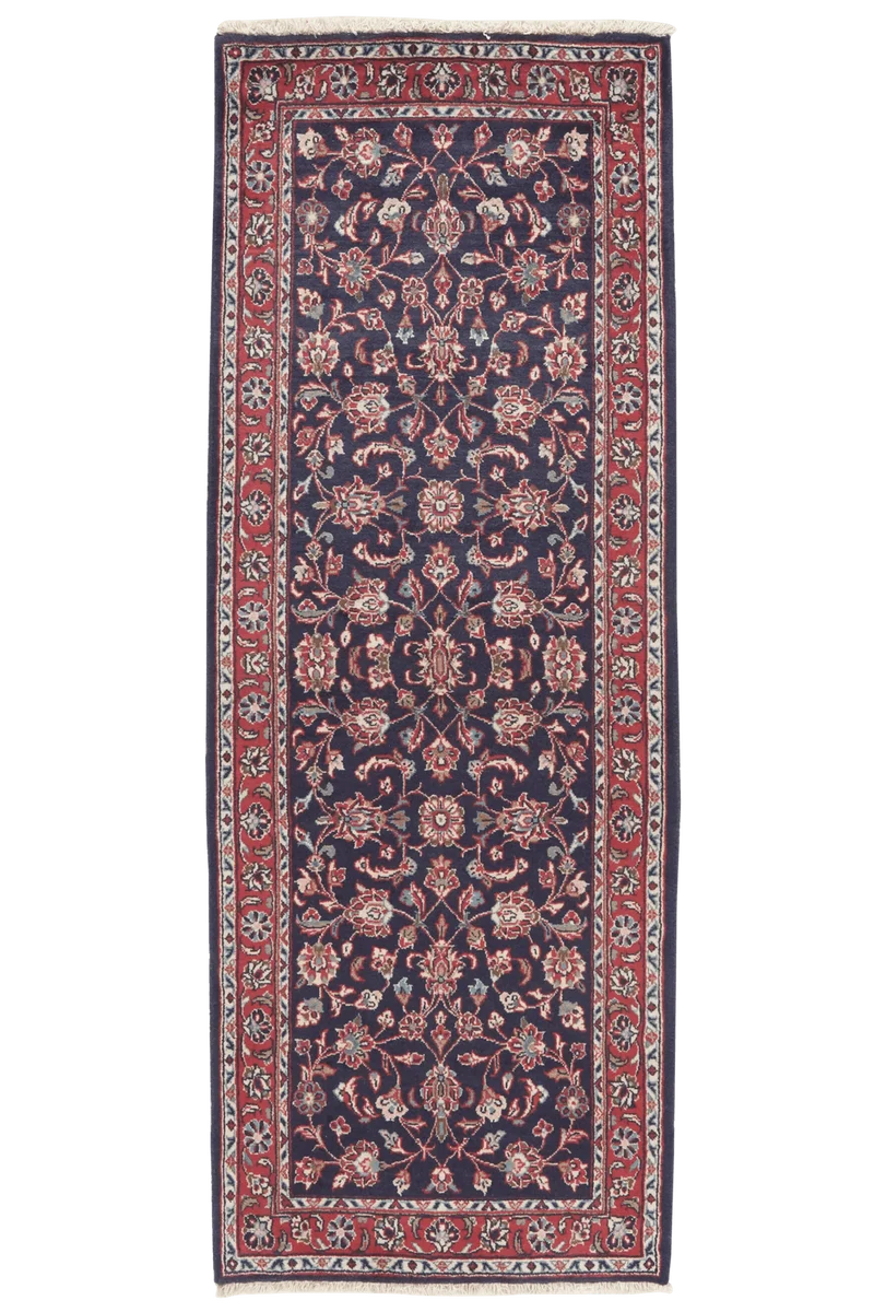 Ardakan · Handgeknüpft – Blau, 200x75 cm