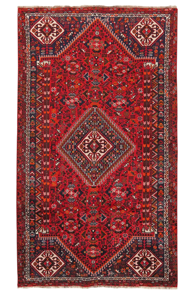Gashgai · Handgeknüpft – Rot, 290x167 cm