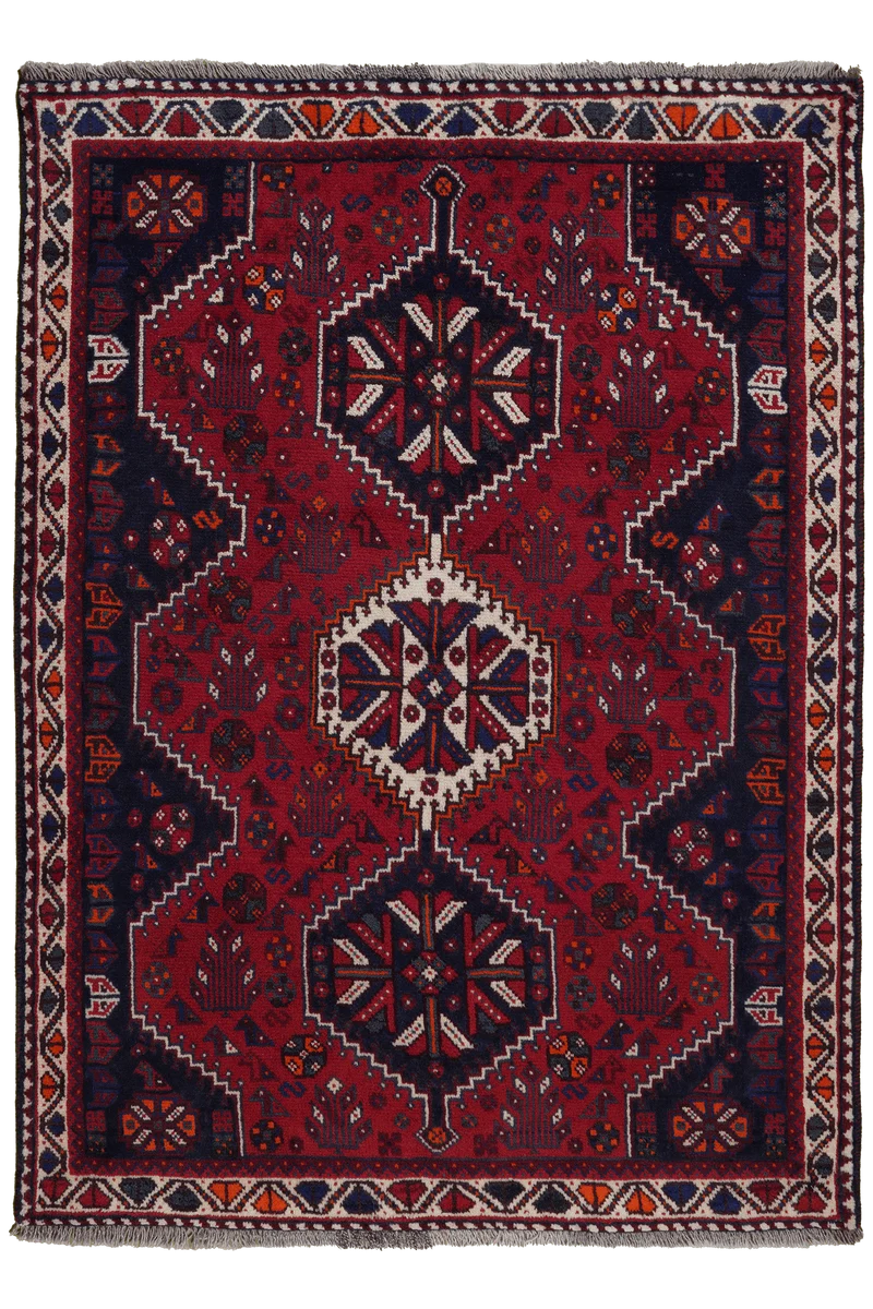 Gashgai · Handgeknüpft – Rot, 172x126 cm