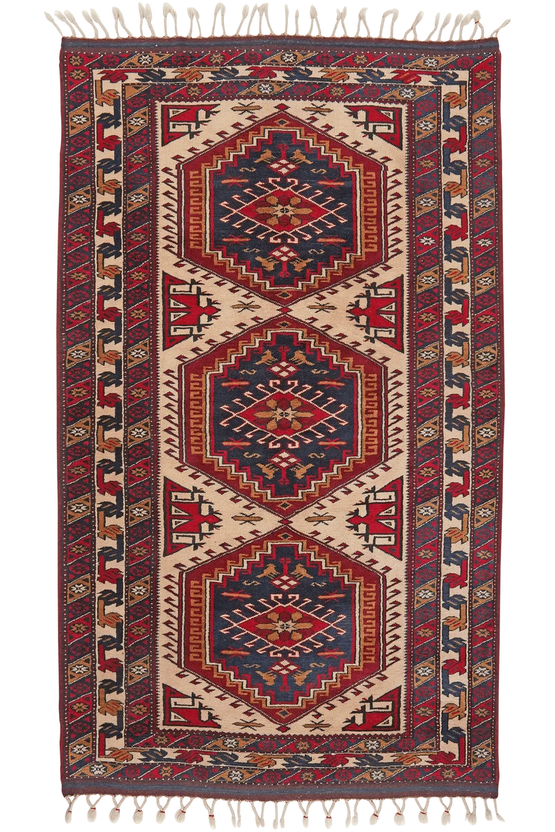 Yagdjibedir · Handgeknüpft – Beige, 216x128 cm
