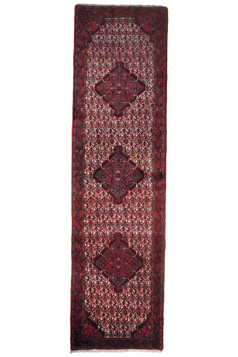 Assadabad · Handgeknüpft – Beige, 301x83 cm