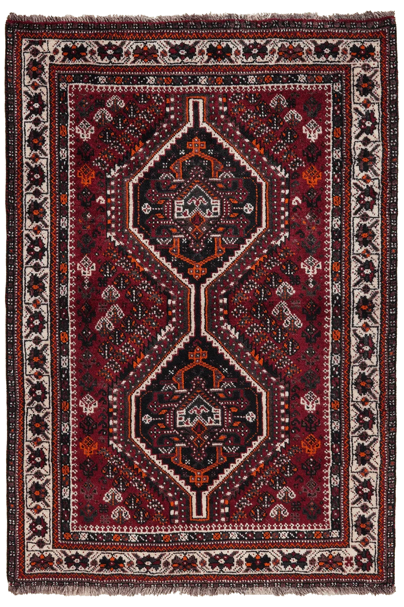 Shiraz · Handgeknüpft – Rot, 153x106 cm