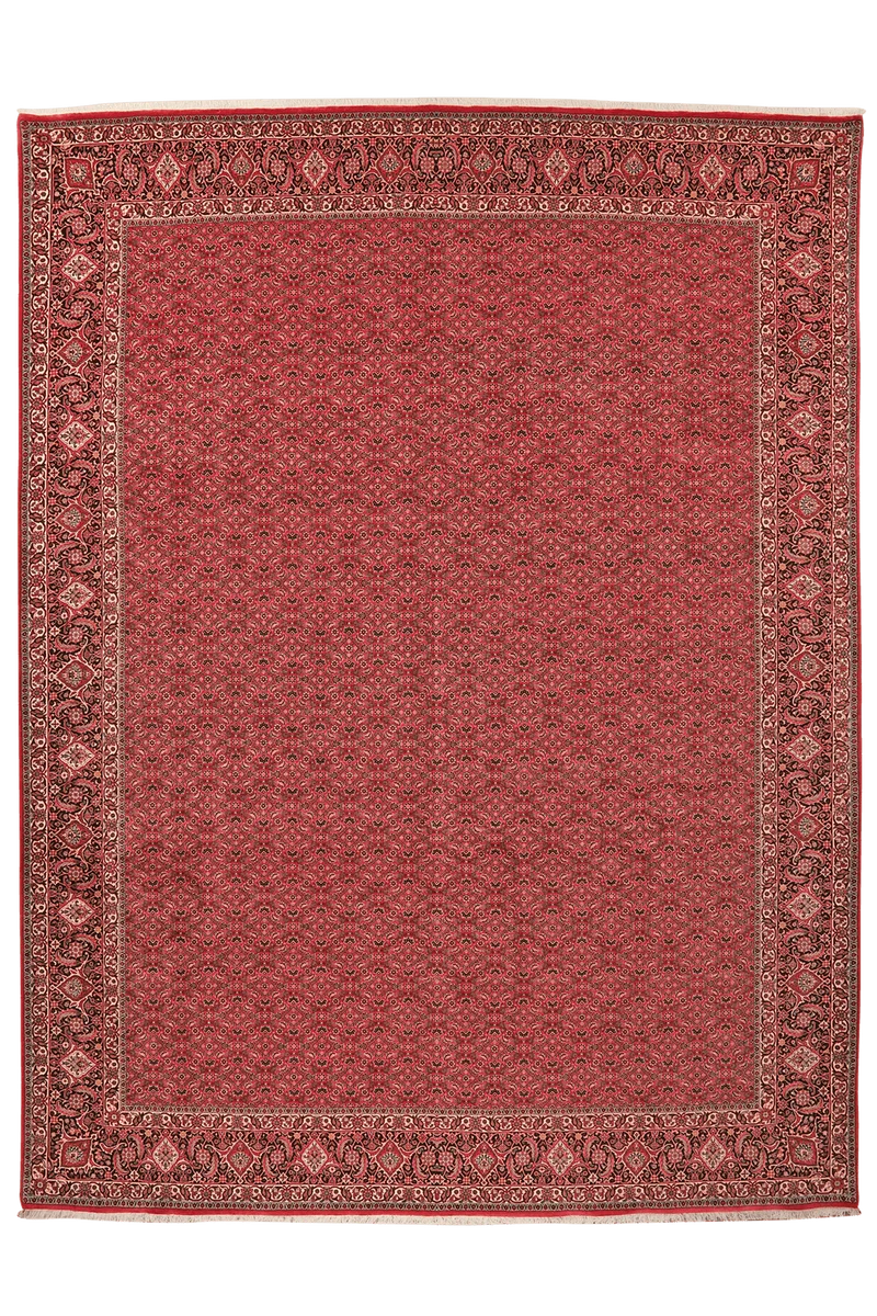 Bidjar · Handgeknüpft – Rot, 397x301 cm