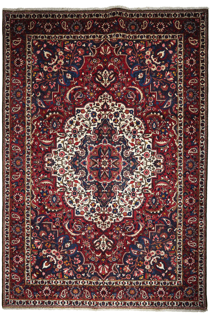 Bakhtiar · Handgeknüpft – Rot, 310x213 cm