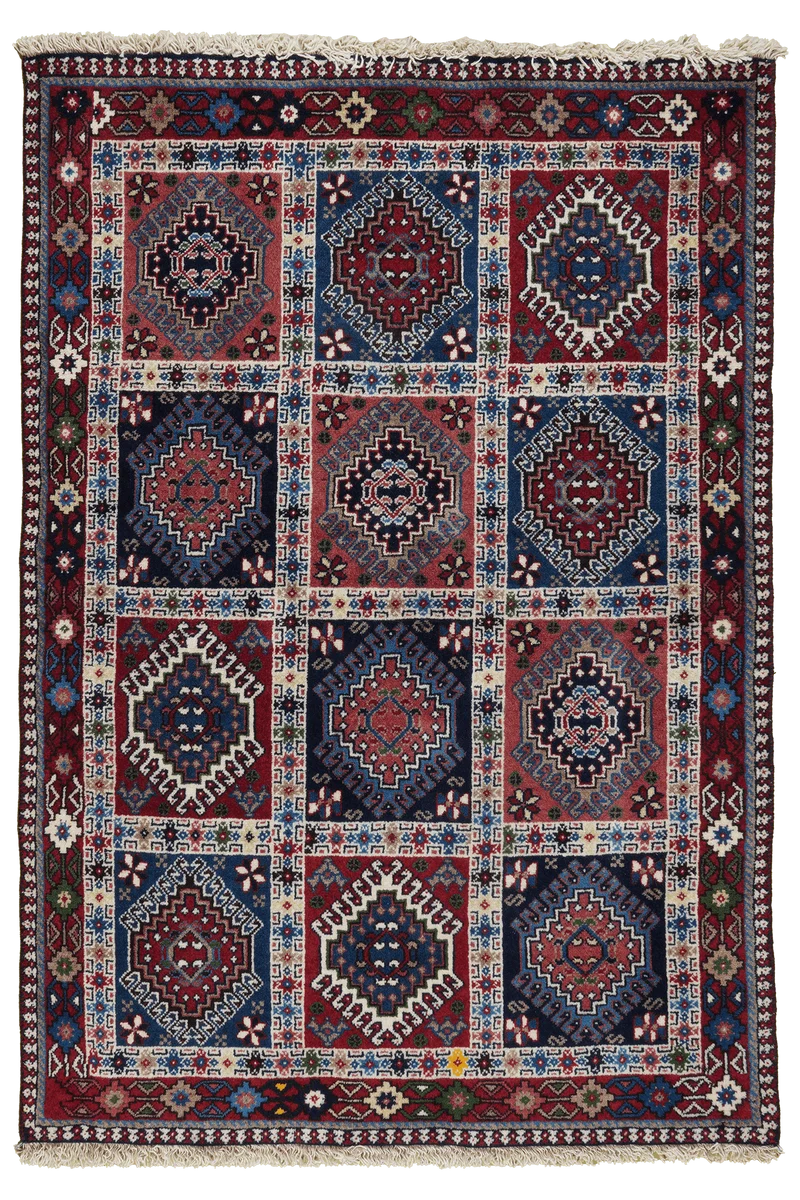 Yalameh · Handgeknüpft – Bunt, 146x101 cm
