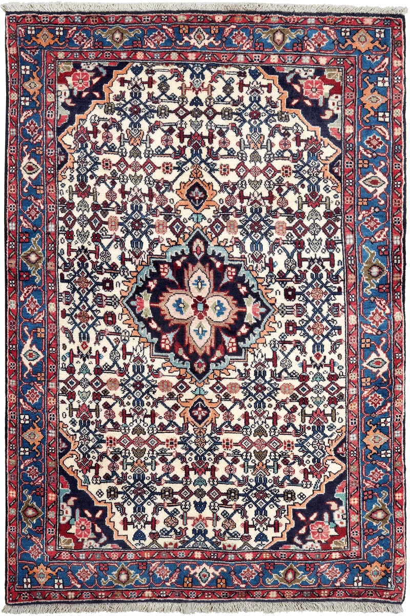 Bidjar Zandjan · Handgeknüpft – Beige, 152x100 cm