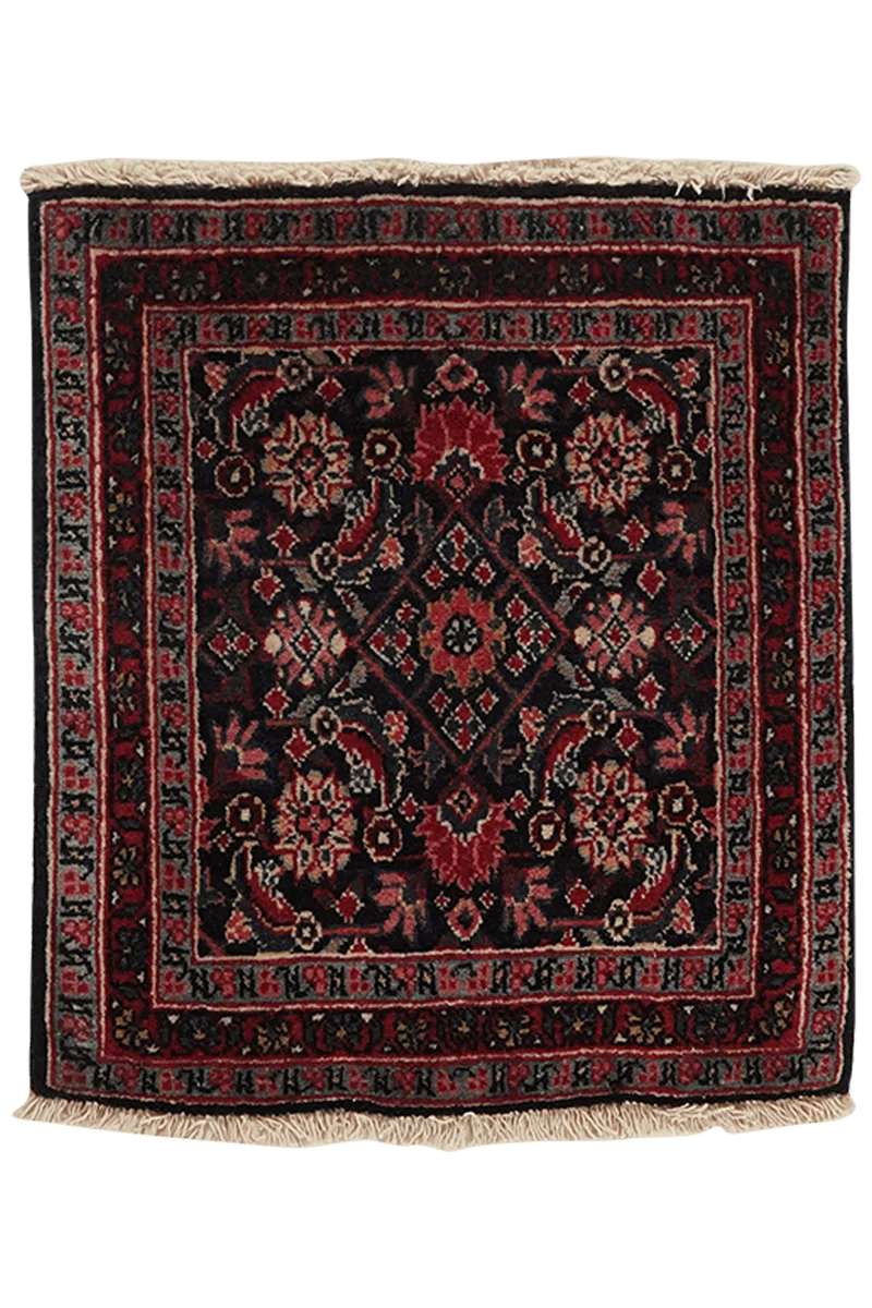 Hamadan · Handgeknüpft – Blau, 55x50 cm