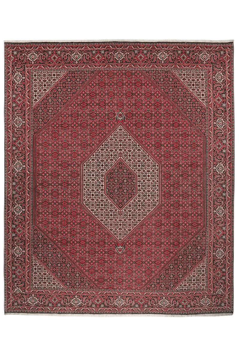 Bidjar · Handgeknüpft – Rot, 308x257 cm