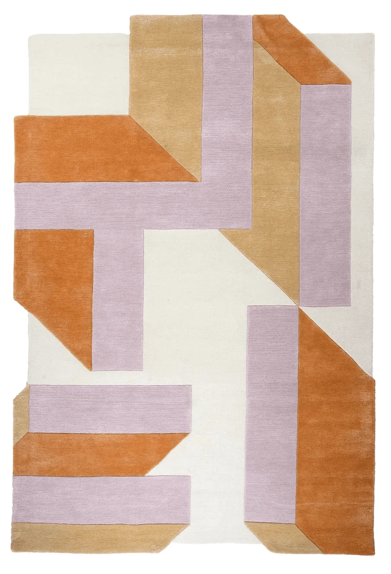 Milo · Handgeknüpft – Violett, 300x200 cm