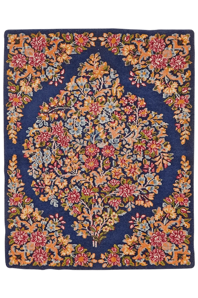 Yazd · Handgeknüpft – Blau, 68x53 cm