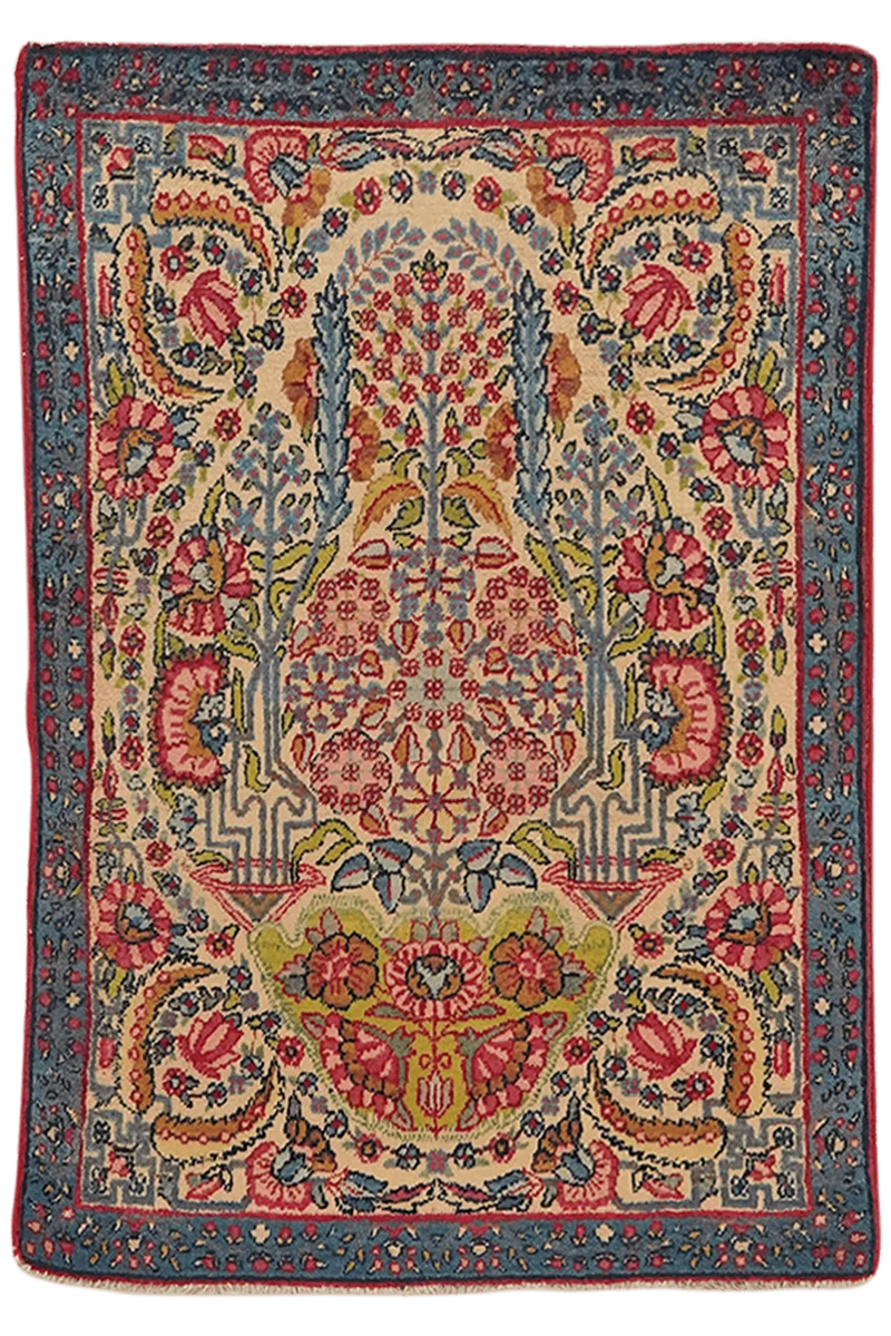 Ravar · Handgeknüpft – Beige, 85x60 cm