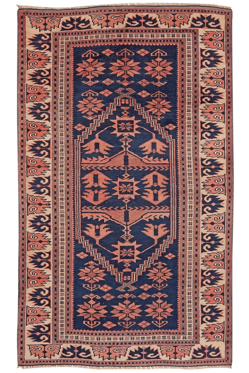 Yagdjibedir · Handgeknüpft – Blau, 172x104 cm