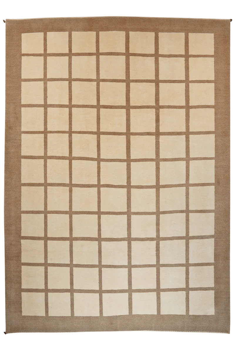 Rizbaf · Handgeknüpft – Beige, 343x247 cm