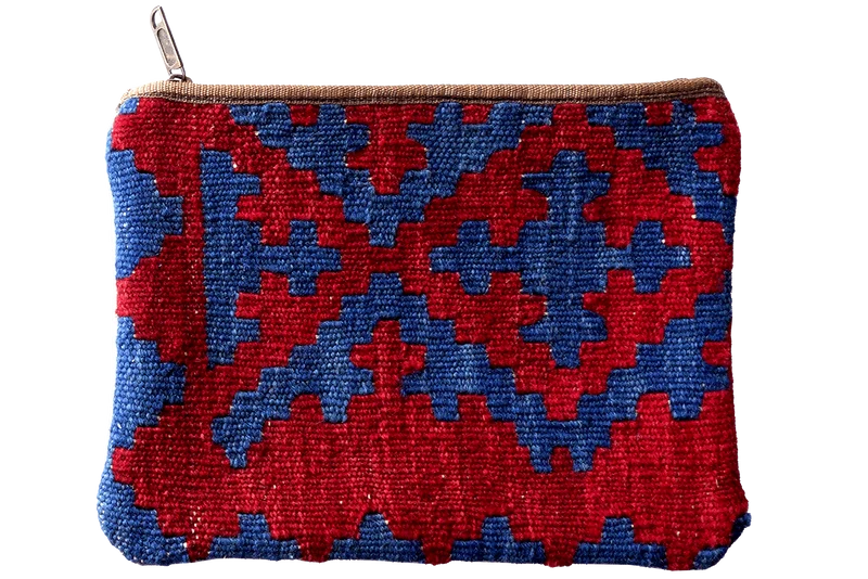 Kelim Bag · Handgefertigt – Bunt, 33x23 cm