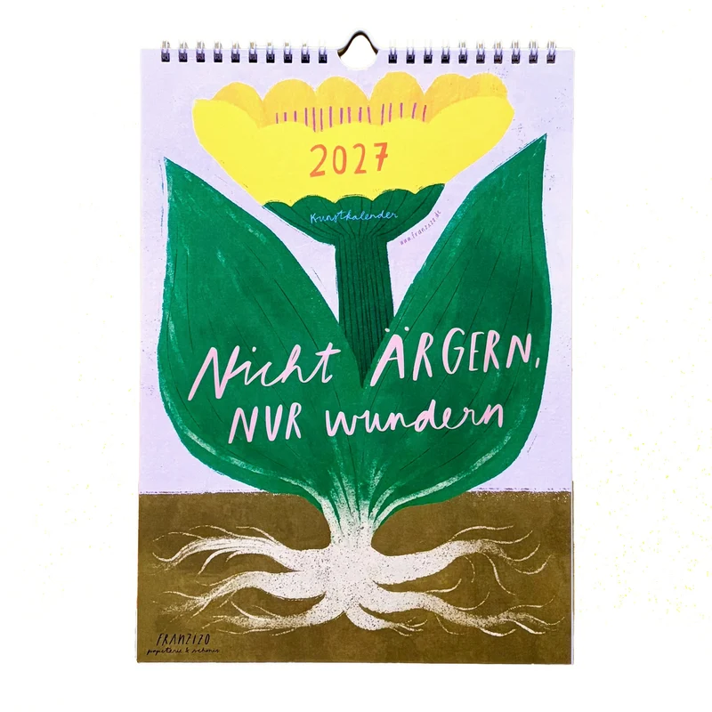 Kunst-Wandkalender DINA4 2027