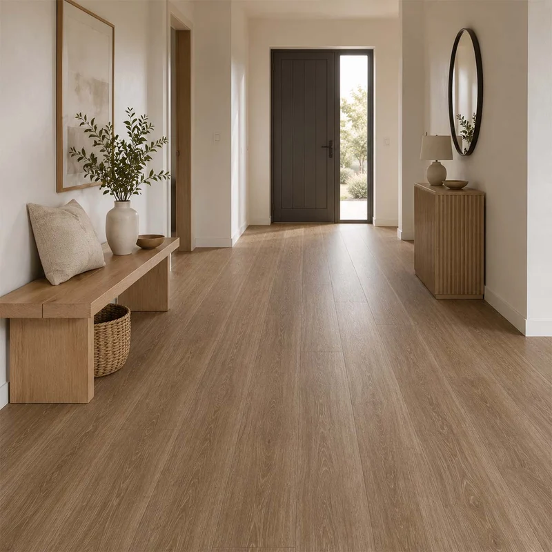 Klick Vinyl Greenline Eiche Malta mit Trittschalldämmung