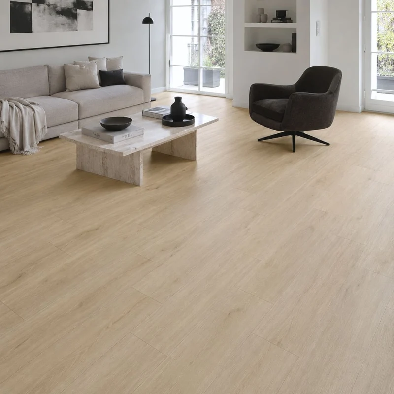 Klebevinyl Holzoptik Eiche Normeo hell Landhausdiele