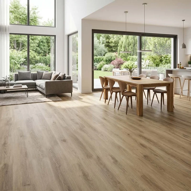Klick Vinyl Eiche Stilla mit Trittschall