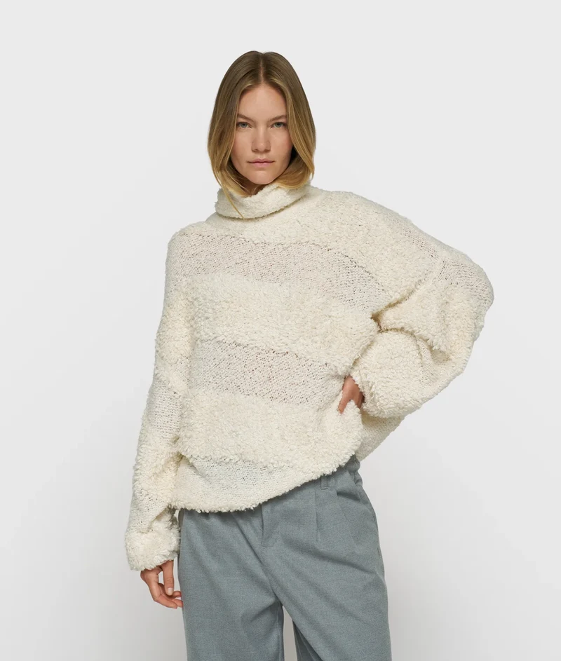 10DAYS AMSTERDAM Loop Knit Sweater
