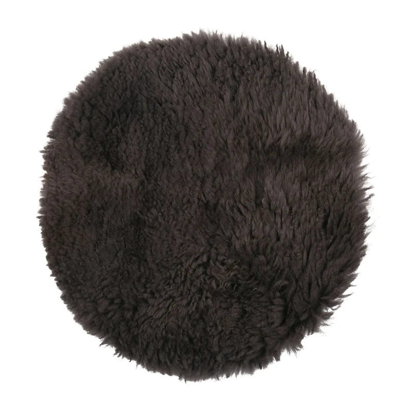 PAD HOME Shaun Sitzkissen Anthrazit, rund