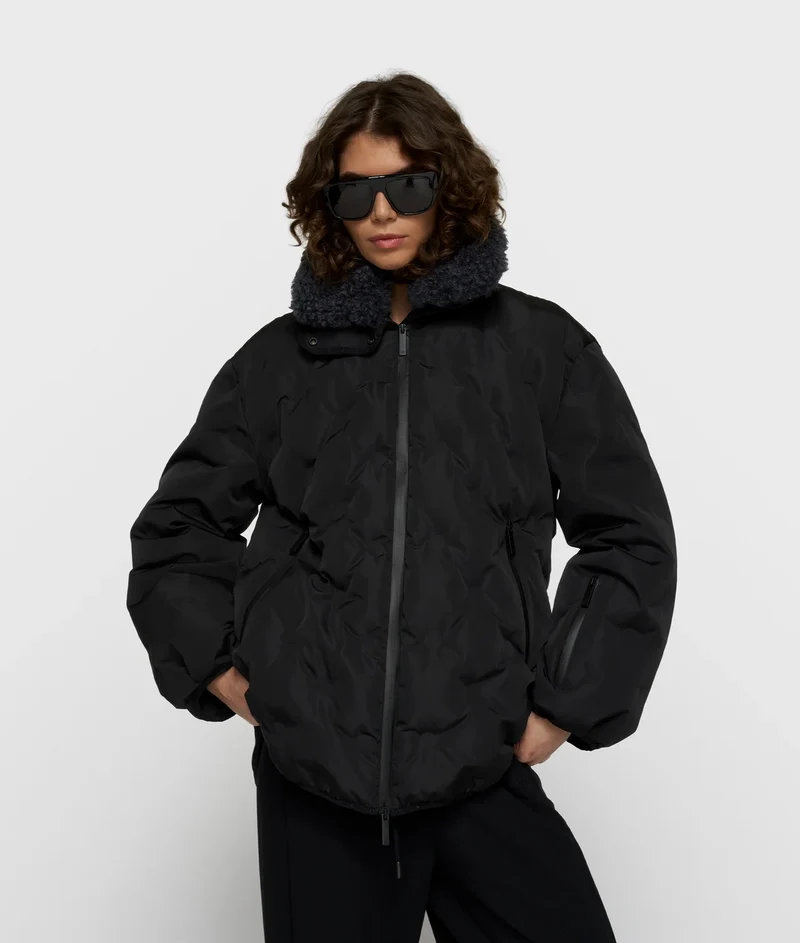 10DAYS AMSTERDAM The Darling Coat - Black