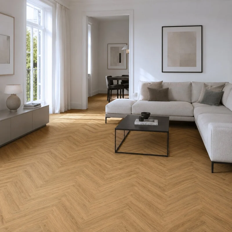 Klick Vinyl Fischgrät Fresh Oak Authentic Pure 1040